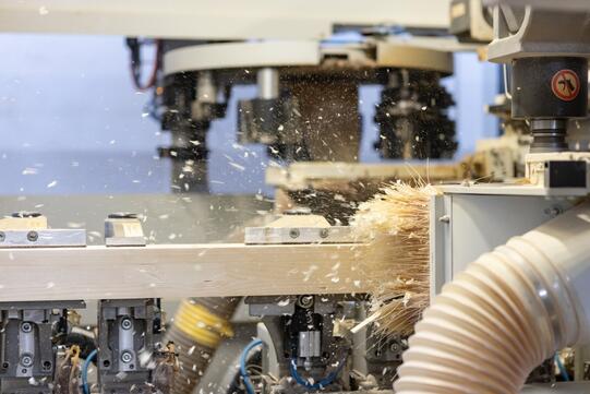 Produktion Holzfenster